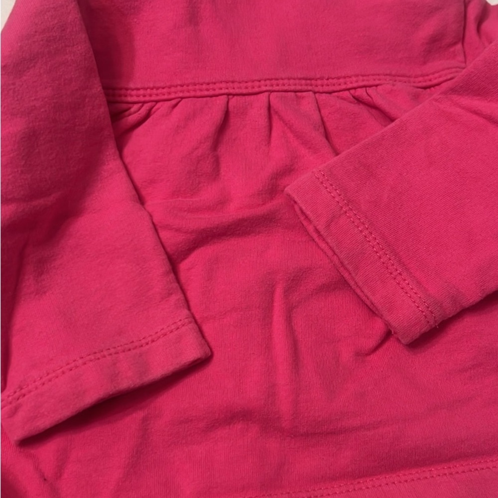 Carter’s Just One You 9 Months Baby Girl Pink 100% Cotton Light Jacket Buttons - Picture 4 of 5